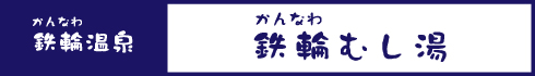 鉄輪むし湯